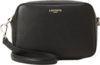 Lacoste Bags - Dames - Schoudertassen - Zwart - ONE Size - Leer - Tassen