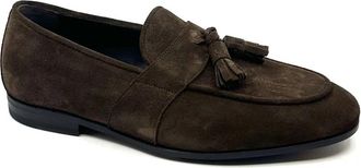 Franceschetti Mocassin Pampille - Heren - Loafers - Bruin - 42 1/2 EU - Leer - Schoenen