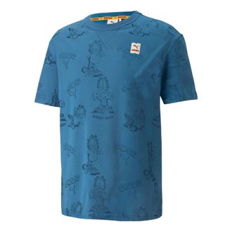 Puma x GARFIELD Printed Tee Vallarta Blue 534434-48