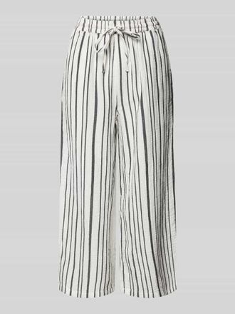 Only Stoffhose mit Strukturmuster Modell THYRA in Offwhite, Größe L