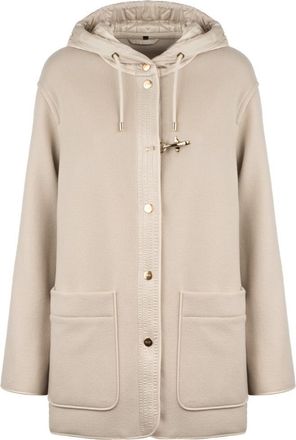 Fay Wool And Cashmere Bimaterial Caban