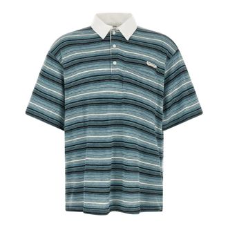 Song for the Mute Gym Polo - Heren - Tops - Blauw - Maat: L Poliester