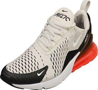 Nike Mens Air Max 270 Sneaker, Black Black Lt Bone Hot Punch White 003, 9.5 UK