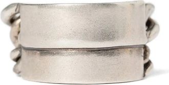 Ann Demeulemeester Anello Ize - Argento