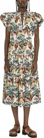 Ulla Johnson Fernanda Midi Skirt In Wildflower