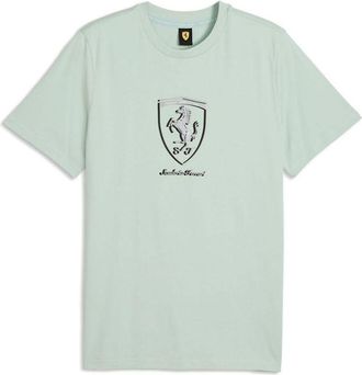 Puma x Scuderia Ferrari Graphic T-Shirt Creme De Mint 637004-15
