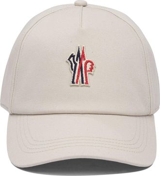 Moncler Gabardine Trucker Cap Cappelli Beige-Donna