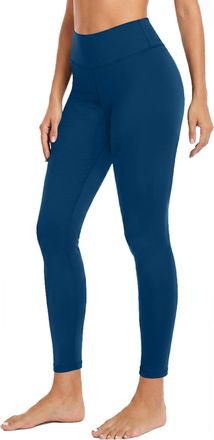 Holipick Swim Pants for Women High Waisted Swimming Leggings UPF 50+, Peacock Blue, Large