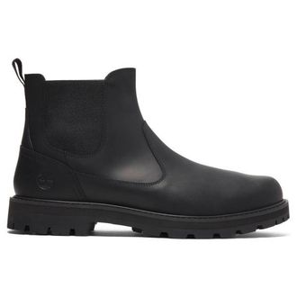 Timberland Britton Road Mid Chelsea Boot Freizeitstiefel f&uuml;r Herren | schwarz