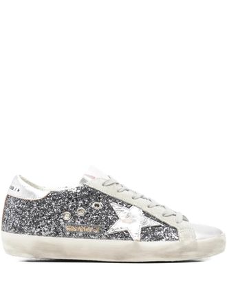 Golden Goose Sneakers con applicazione - Grigio