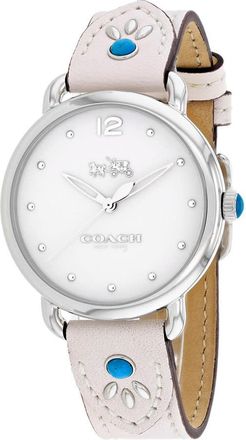 Coach Delancey Quartz White Dial Ladies Watch 14502702