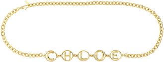 Chlo&eacute; Golden Chloe Script Jewel Belt