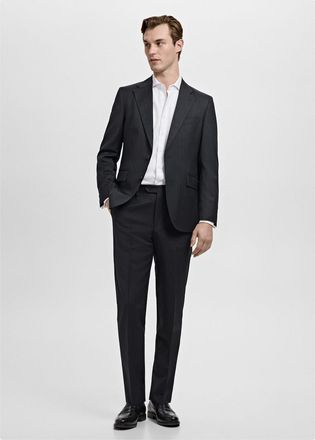 Mango Camicia completo regular fit cotone bianco - Uomo - XXL - MANGO MAN