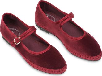 Flabelus Lucrecia Mary Jane Flat in Granate at Nordstrom, Size 5-5.5Us