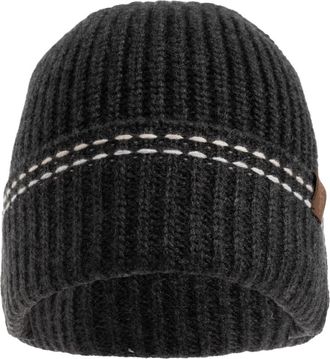 Eleventy De Cashmere Beanie - Heren - Hoeden - Grijs - ONE Size - Accessoires