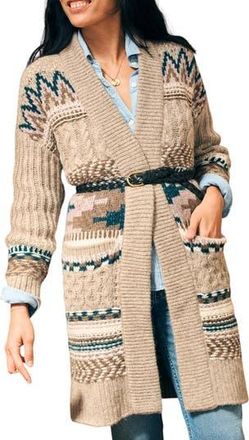 Faherty Kinship Knit Cardigan at Nordstrom Rack, Size Small