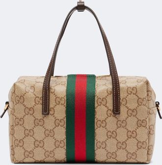 Gucci Borsa Mini in canvas GG