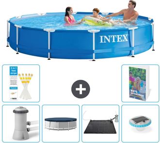 Intex Piscina Con Estructura Redonda - 366x76 Cm - 7-piezas S250