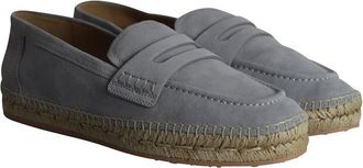 Gianvito Rossi Womens Suede Lido Loafer, Size 42, Never Worn (Authentic Pre- Loved)