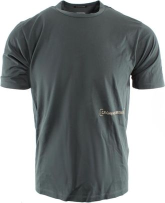 C.P. Company T-shirt Art - Heren - T-shirts - Groen - S - Tops
