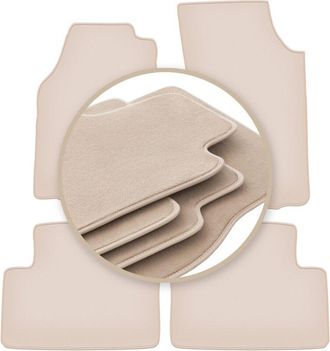 OEM Alfombrillas Premium Beige Para: Volvo 940 / 960 Fl Sed&aacute;n 1990-1998