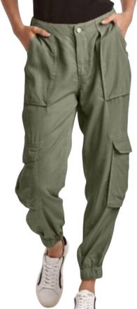 Dear John Denim Sandy Cargo Jogger In Sage
