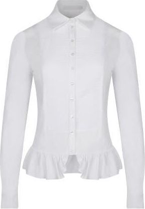 Anne Fontaine Eternity Shirt in White at Nordstrom, Size 42