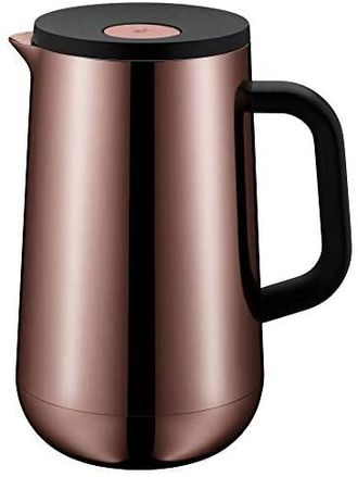 WMF Jarra T&eacute;rmica (impulse Vintage Cobre T&eacute; Caf&eacute; 1,0l, Altura 23,4 Cm Vidrio Cierre Autom&aacute;tico 24h Fr&iacute;a & Caliente Regalo - Wmf