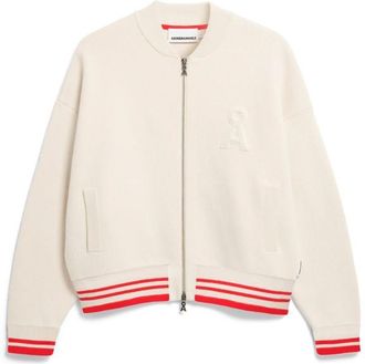 Armedangels Iconic &Aring; Bomber Jacket Freizeitjacke f&uuml;r Damen | wei&szlig;