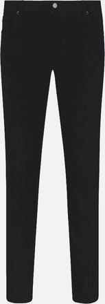 Emporio Armani Mens J06 Black Slim Fit Jeans