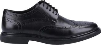 Hush Puppies Mens Kingston Leather Brogues (Black) - Size UK 10