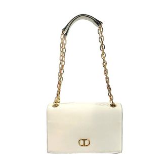 Twinset White PU Women Womens Crossbody