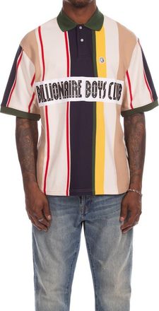 Billionaire Boys Club Outback Stripe Polo in Sesame at Nordstrom, Size X-Large