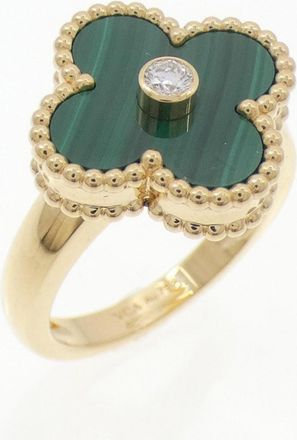 Van Cleef & Arpels Yellow Gold Yellow Gold (18K) Band Ring (Pre-Owned)