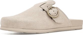 Ariat Country Mules Womens Flat Shoes Clay Suede : 10.5 B - Medium, Leather/Rubber/Vinyl