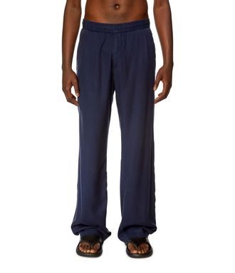Diesel Mens P-Gold-Sport Trousers in Blue - Size X-Small