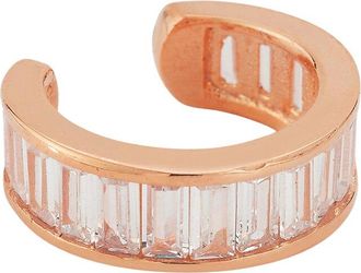 Glaze Jewelry 14K Rose Gold-Plated Cz Earrings