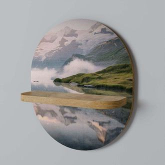 OEM Estante Ovalado Foggy Horizon