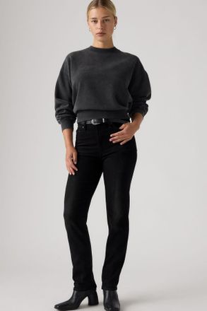 Levi's Vaqueros Slim 722 de tiro alto - Mujer - 23X29 - Negro / Worn Midnight