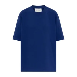 Ami Dames, Tops, Blauw, Maat: XS Katoen