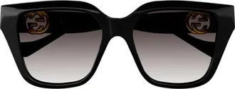 Gucci GG1023S008 Cat-Eye Sunglasses - Black