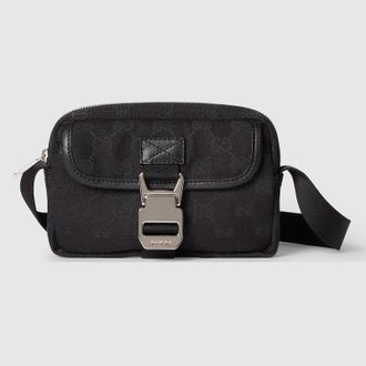 Gucci GG Canvas Mini Bag, Black, GG Canvas