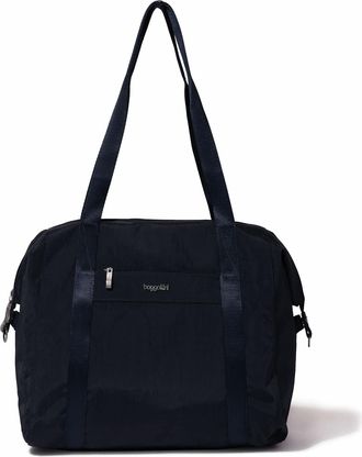 Baggallini All Day Large Duffel Weekender Bag with Crossbody Strap