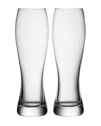 Waterford Set Of 2 Craft Brew Weizen Glasses, 18.5Oz