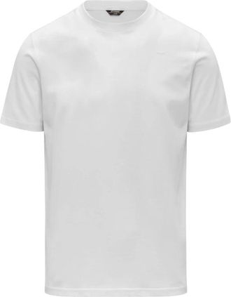 K-Way Odom Jersey - Heren - T-shirts - Wit - XL - Katoen - Tops