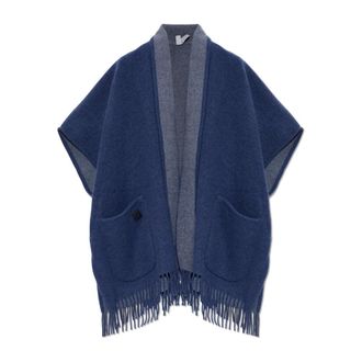 Ferragamo Dames, Truien, Blauw, Maat: ONE Size Kasjmier