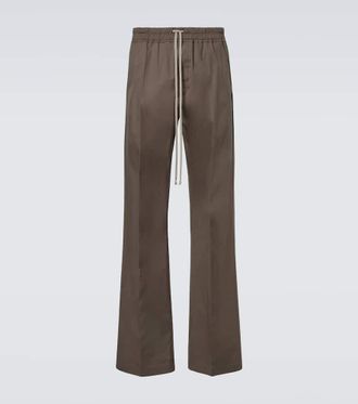 Rick Owens Dietrich cotton-blend straight pants