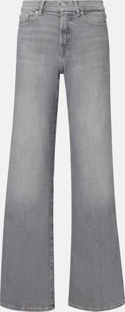 7 For All Mankind Jeans Lotta a gamba larga e vita alta