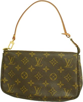 Louis Vuitton Brown Pouch (Pre-Owned)