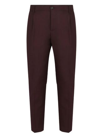 Department Five Pantaloni pliss&eacute; - Rosso